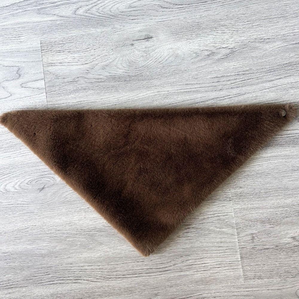 Faux Fur Plush Scarf Soft Plush Faux Fur Neck Scarf New Faux Fur Scarf  Daily Wear