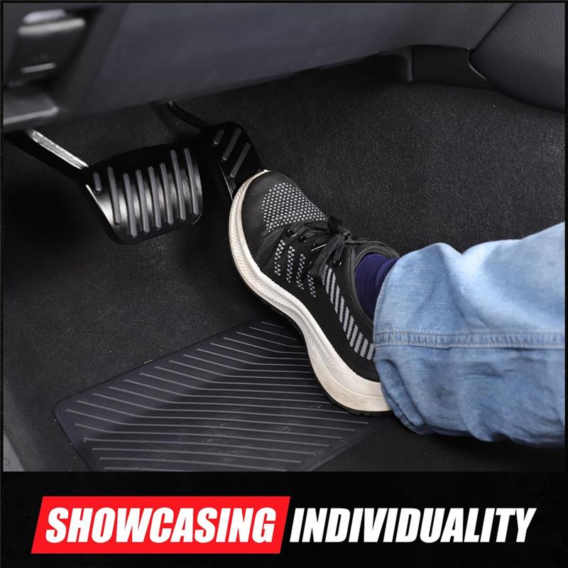 Car Brake Pedal Gas Accelerator Pedal Cover For Toyota Land Cruiser 250 Prado LC250 2025 Accessories Stainless Steel-A99D