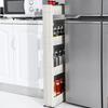 Compact Multi-Layer Mobile Storage Rack: Door Crevice, Dorm, Bedside, Bathroom