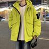 Hooded Cold Couple Winter Down Jacket 2025 New Simple and Fashionable Thickened Winter Jacket Windproof Trendy Cotton Jacket