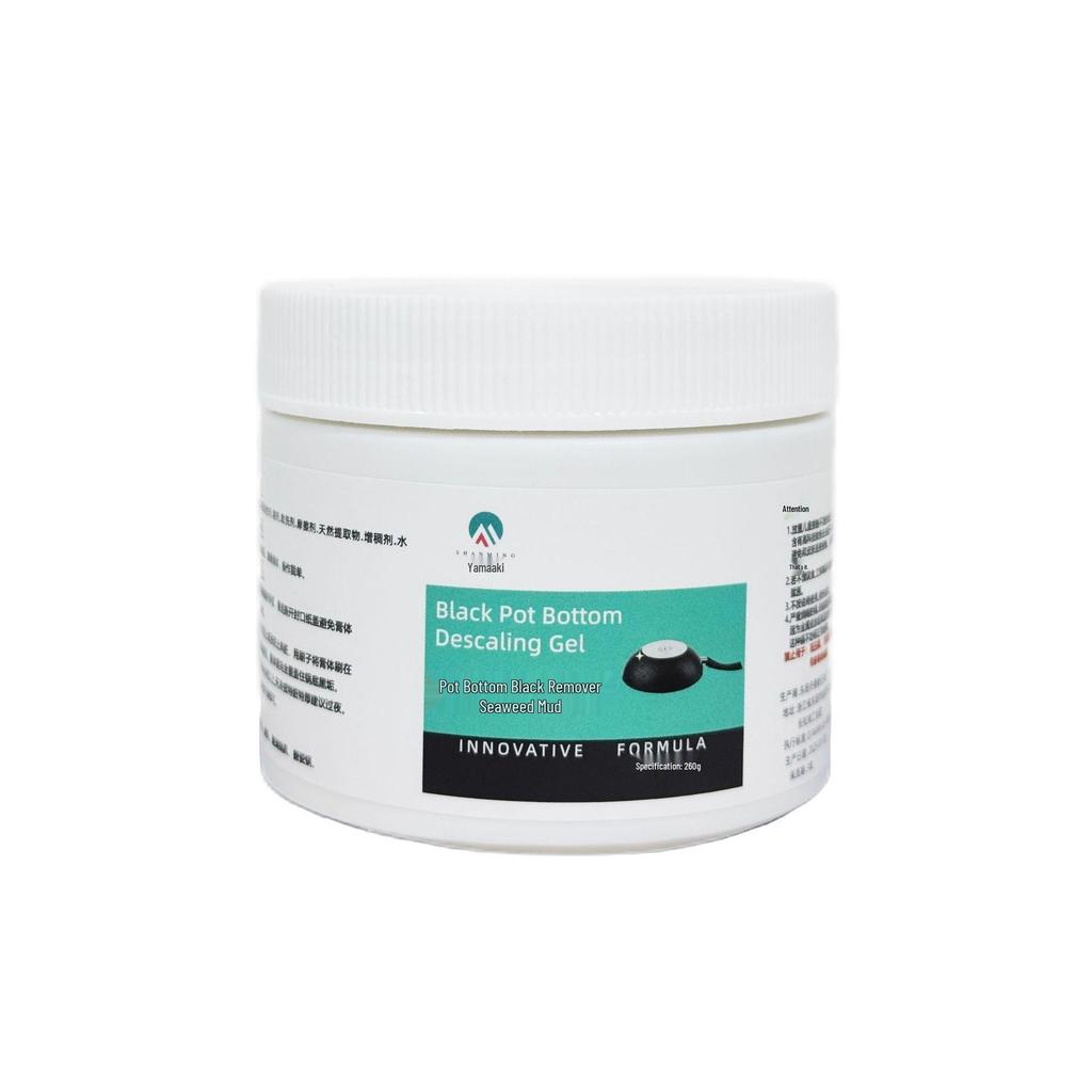 Stainless Steel Cookware Cleaner: Powerful Degreasing Gel for Black Scale, Oil Stains, Descaling & Rust Removal