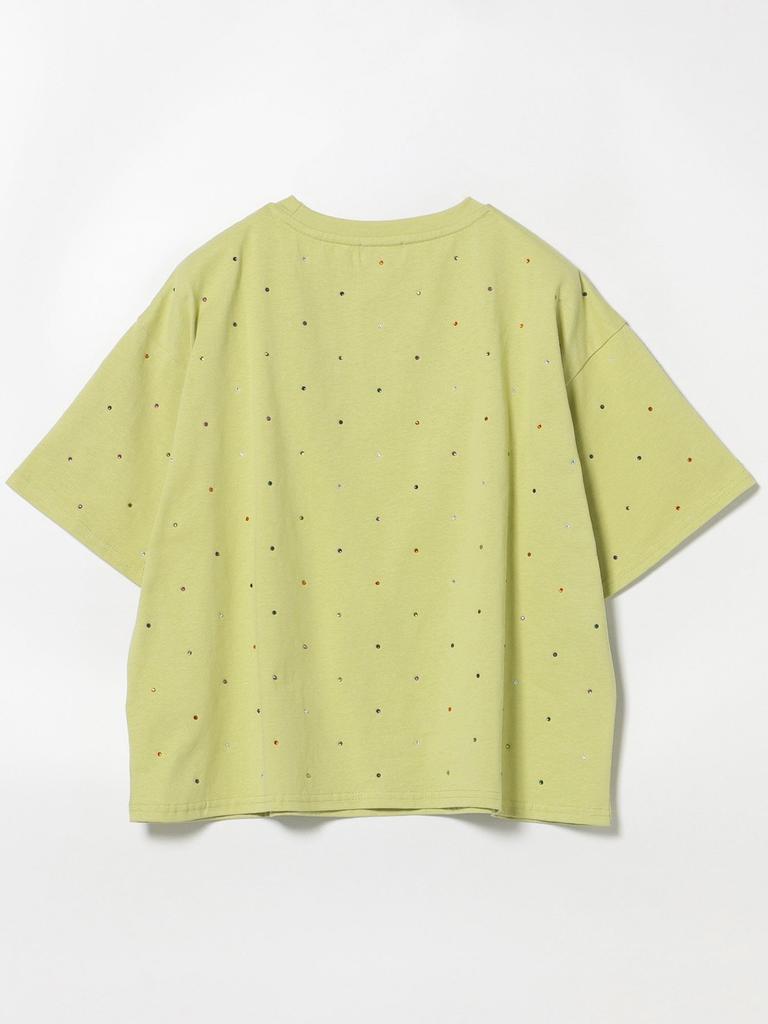 Beams Heart TEE Colorful Hot Fix One Size S/S T-Shirt, Women's,
