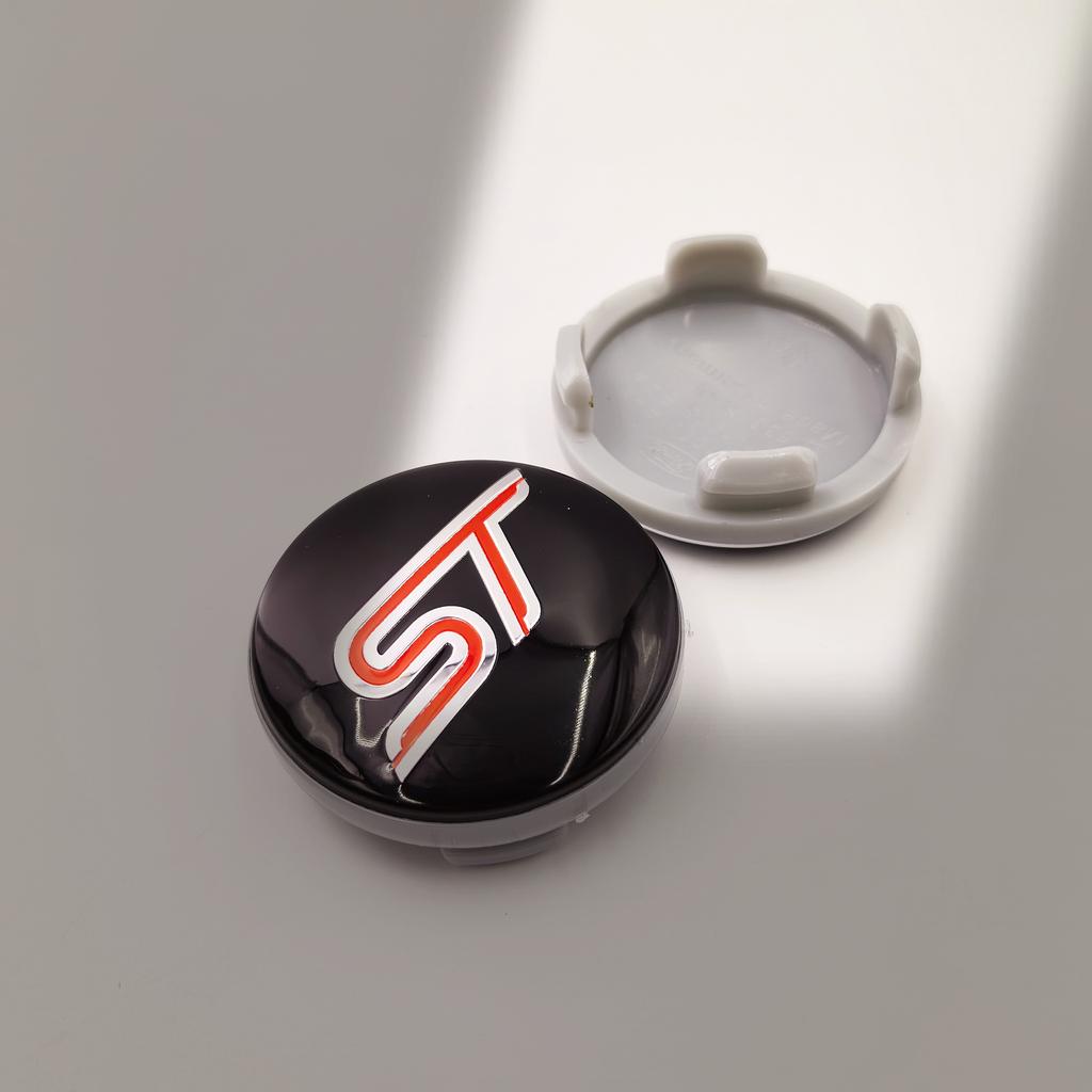 ZLKQ1 4pcs fiat ForFord Car emblem Wheel hub Center Cap Badge covers sticker Decals 54/56/60/62/65mm Styling accessories
