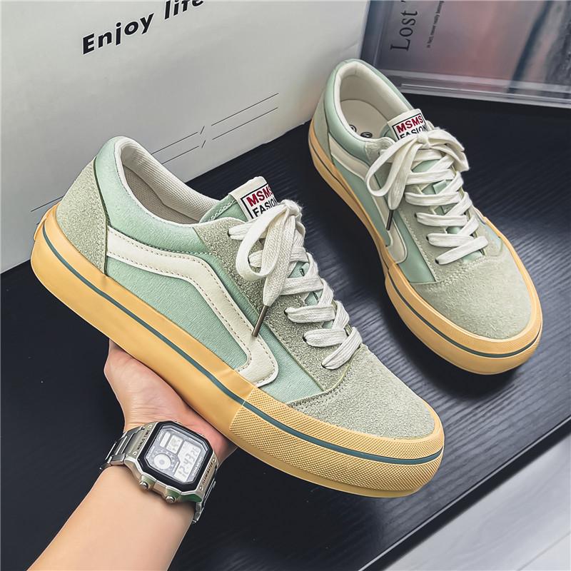 Board shoes, spring 2025 new men's shoes, niche design German training shoes, retro canvas shoes, running casual shoes