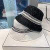 Spring and summer breathable retro pearl bucket hat women's breathable fashion versatile lace basin hat shopping sun hat versatile