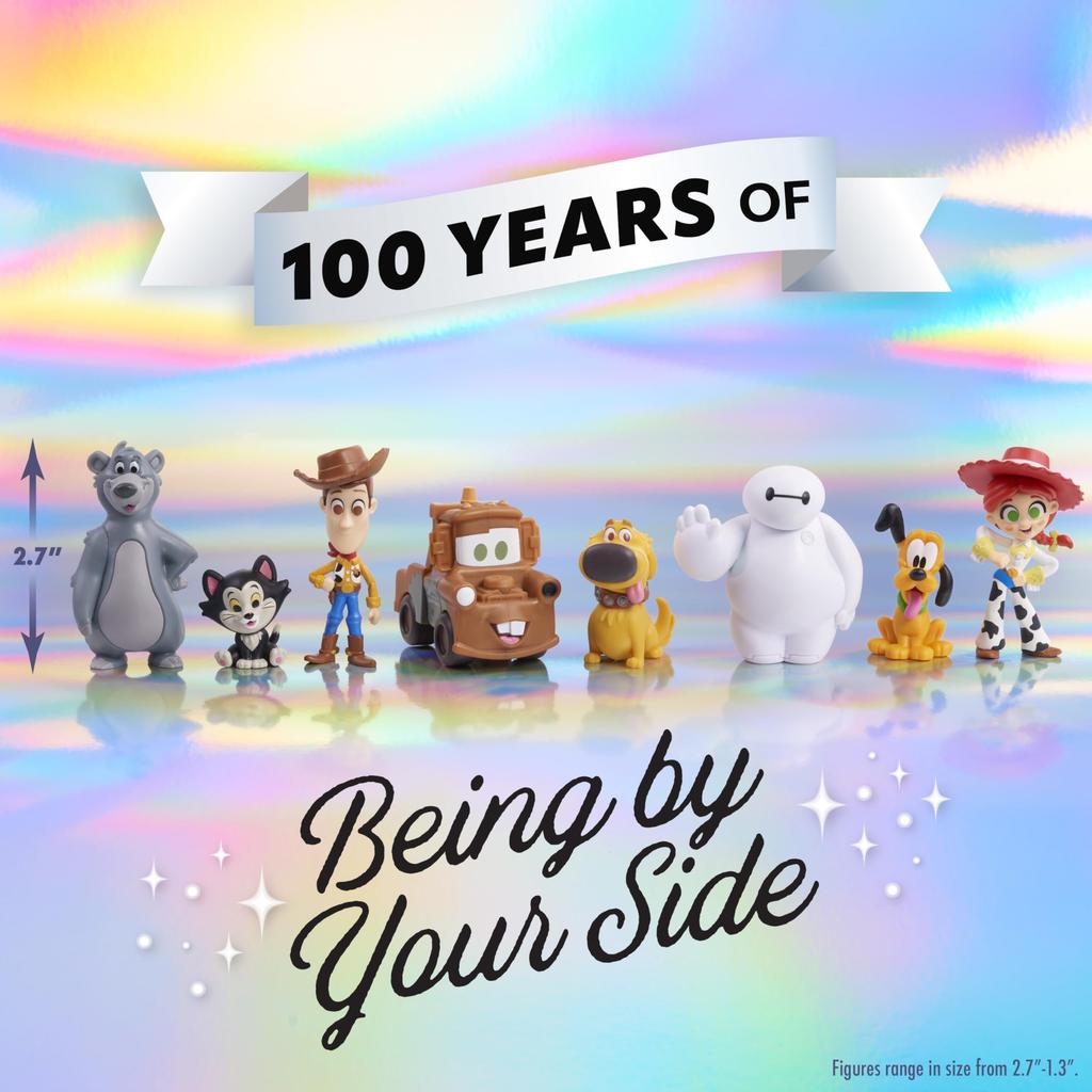 Disney 100 Years of Being By Your Side Limited Edition Set of 8 Figures Just Play
