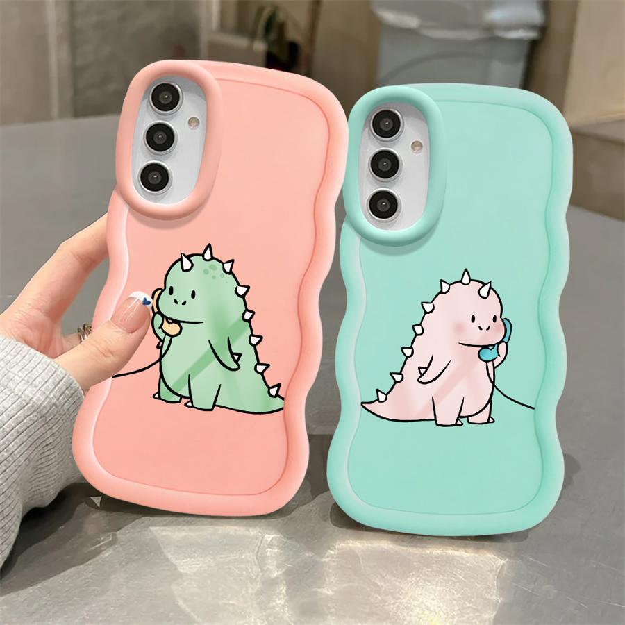 Case for Samsung Galaxy A14 A11 A16 A52 A13 A21s A15 A12 Soft Phone Cover A03 A23 A04 A06 A05 A22 A33 A53 Couple Little