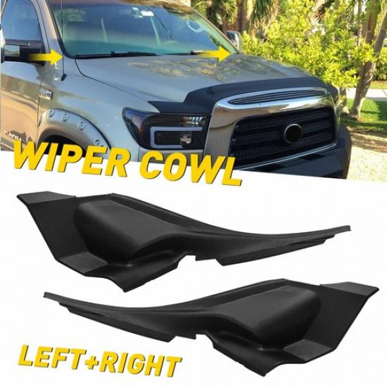 For 07-13 Toyota Tundra Front Side Windshield Wiper Extension Cowl Cover Trim OE