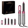 5 In 1 Hair Dryer And Hot Air Comb Brush With Curling Iron Hair Straightener For Fast Drying Curling Straightening And Styling