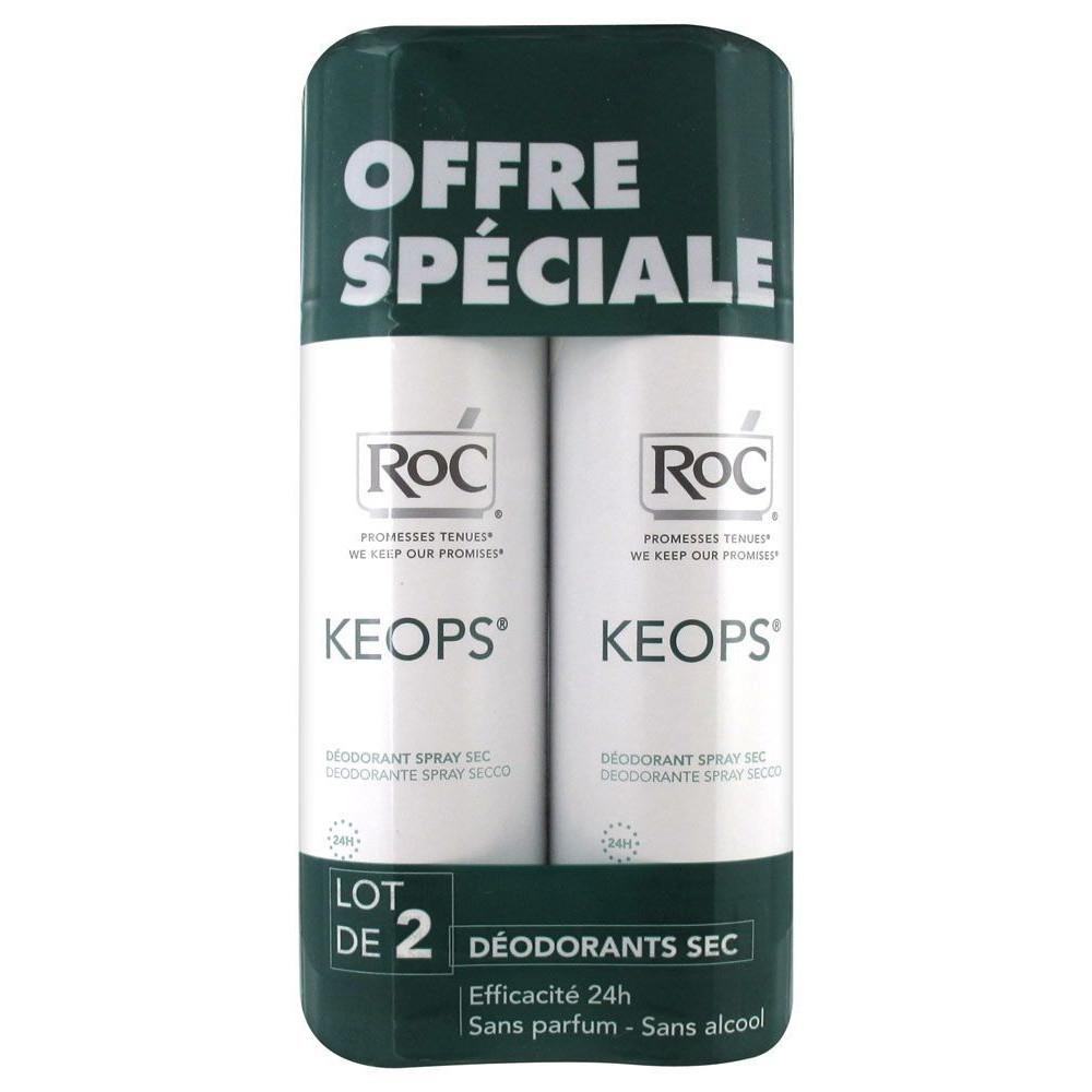 

Сухой дезодорант-спрей ROC Keops 2 x 150 мл