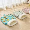 Semi-closed Cat Sleeping Bag Thickened Cat Nest Kennel Cute Cat Cushion  Autumn