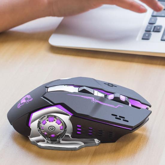 Free Wolf X8 Silent 2,4 GHz 2400 DPI 6 Tasten Kabellose optische Maus USB-Empfänger
