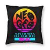 Neo Geo Arcade Pillowcase Double-Sided Printing Polyester Cushion Cover Decor Pillow Case Cover Home Zipper 45X45Cm