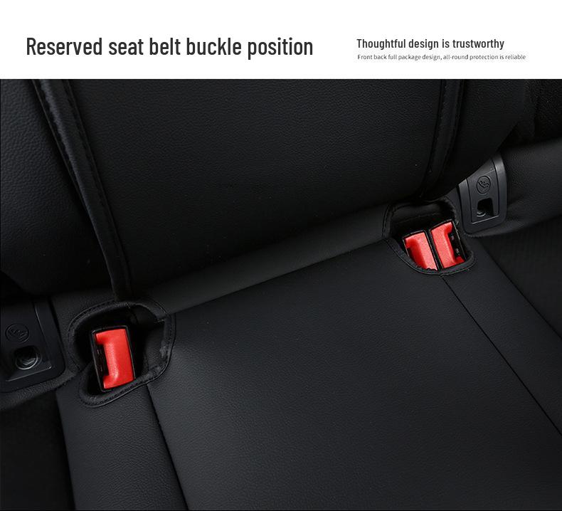 All-Season Genuine Leather Seat Cushion for Buick Envision - Five-Seater, Universal Fit