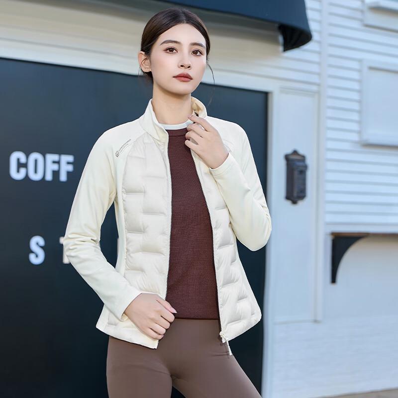 Fengmao Women's Lightweight Slim-Fit Goose Down Jacket