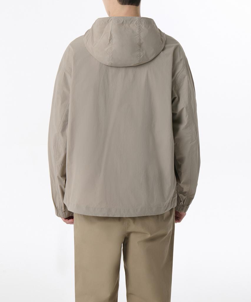 Musinsa Standard Out Pocket Windbreaker Jacket [Grayish Beige]