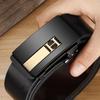 New Toothless Automatic Buckle Belt Men's Inner Wear Belt Fashionable All-Match Business Middle-Aged and Elderly Pant