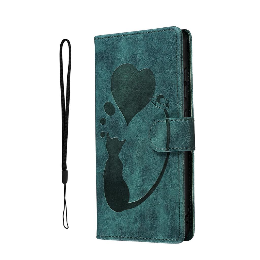 Animals Cat Leather Phone Wallet Case Book For Samsung Galaxy S25 Edge S24 S23 S22 Ultra S21 Plus S20 FE A16 A56 Card Flip Cover
