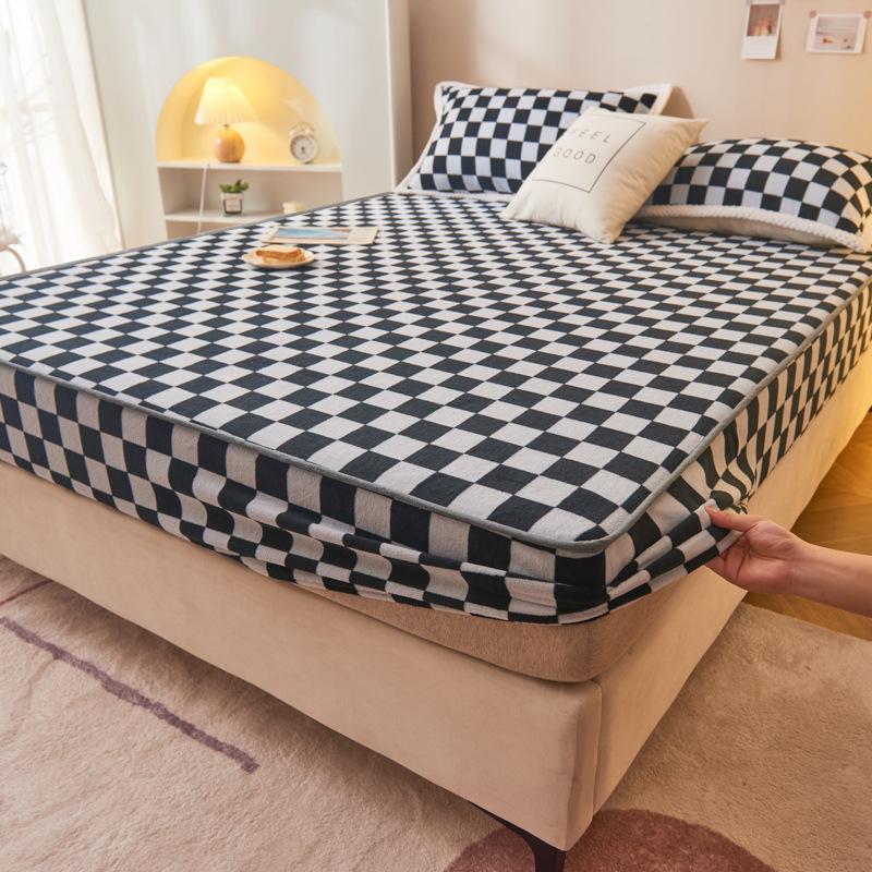 

Гладкий наматрасник с полной оберткой, пылезащитное покрывало, высота 11 дюймов, домашняя сплошная цветная простыня для кровати размера «queen-king-size» 120x200x28cm