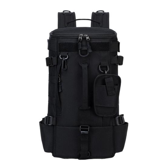 Fishing Bag 900D High-Density Oxford Cloth Backpack with Rod Stand Waterproof Large Capacity