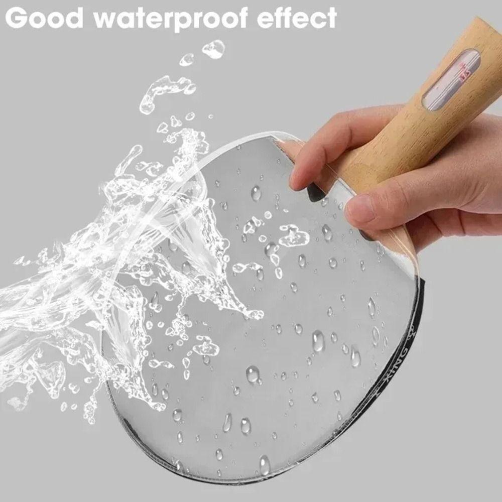 Sticky Ping Pong Racket Protective Film Transparent Ping Pong Bat Rubber Protection Film