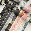 YUBBAEX Volume 3 Masking Tape Bronze Texture Wide Gold Foil Super Cute Style Thin Suitable Gift Wrapping DIY Crafts Notebook Decoration (Water Ripple)