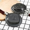 For Mini Egg Mold Pan 5 Nonstick Shapes Heart Star Flower Smile Shell Breakfast Cooking Tool Steel Kitchen Accessory