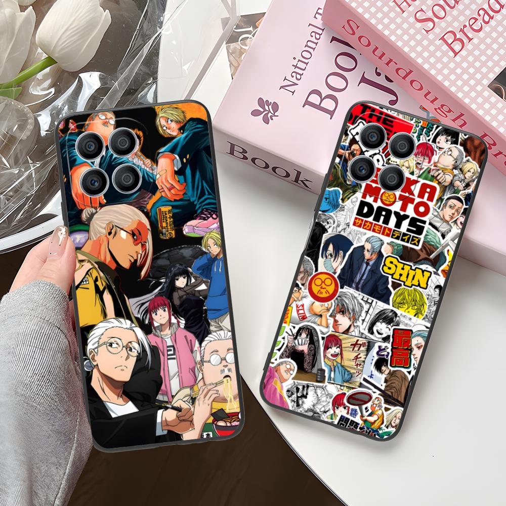 Sakamoto Days Mobile Phone Case for Honor 90 80 70 60 50 30 20 10 9 8 7 Pro S SE Lite 5G Colorful Printing Cover Pretty Cover
