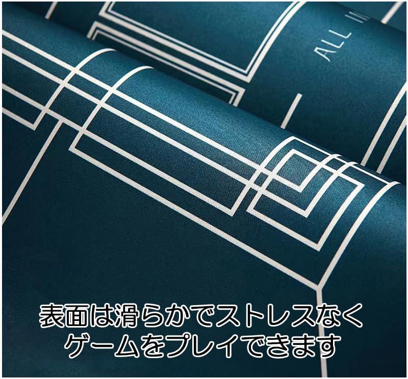 Poker Mat Texas Digital Print Rubber Mat 120x60cm +Lsm Hold'em (Deco Classic)