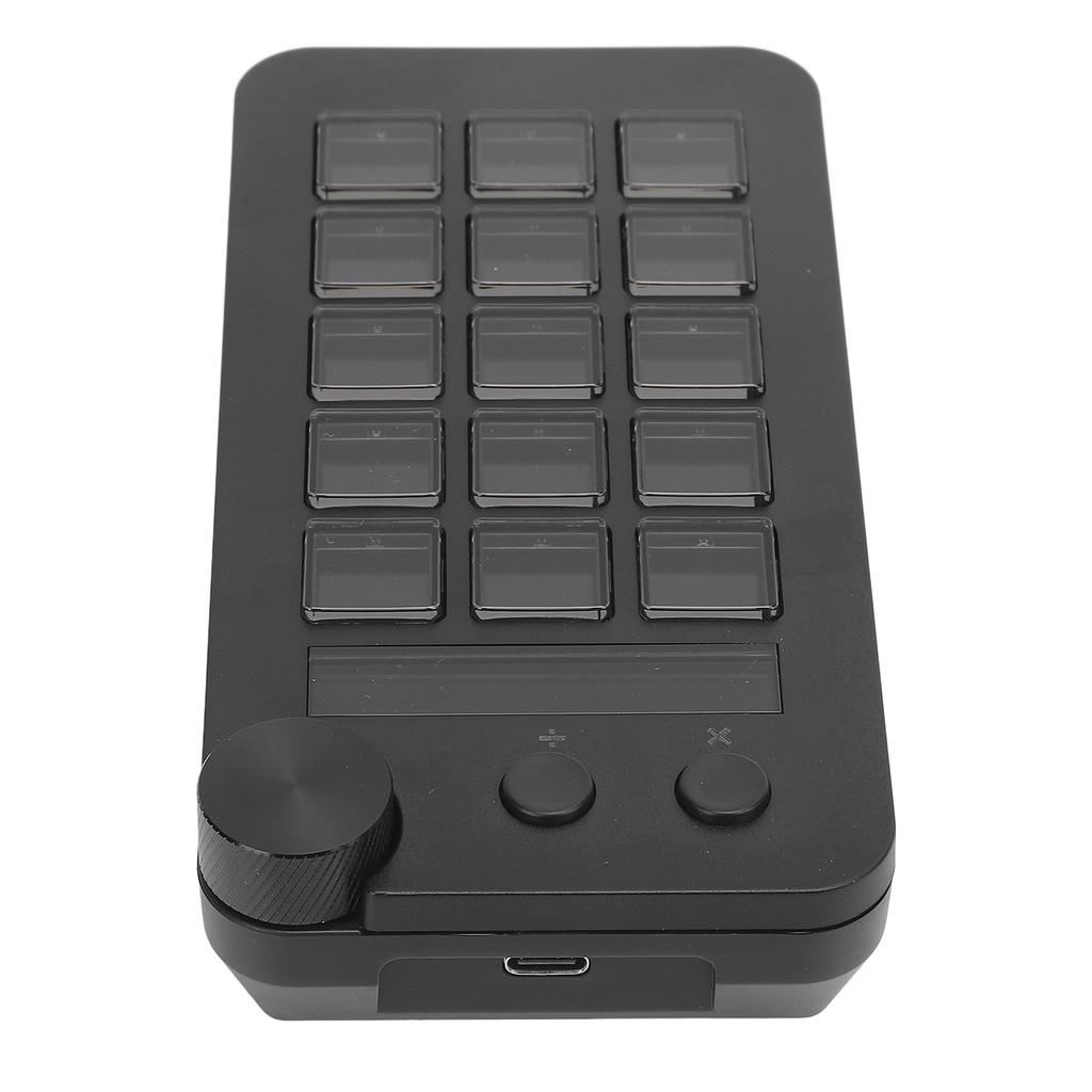 Strm Controller with Knob 15 NaMacro Keys Customizable Visual Keyboard Trigger Actions in Apps Software for PC