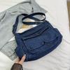 Denim Shoulder Bag Vintage Large Capacity Crossbody Bag