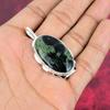 Ruby In Zoisite 925 Solid Sterling Silver Pendant, Handmade Gemstone Pendant Jewelry, Gifts For Wife Brand New Pendant