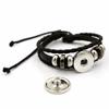 Three-layer Leather Bracelet Sun Moon Knitted Hand Chain Punk Bead Woven Bracelet  Gift