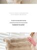 Tuscany Nordic Style Faux Fur Plush Pillow - Autumn/Winter Rabbit Fur Throw for Sofa & Bedroom