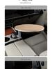 L6F: Versatile Solid Wood Table for Luxeed Cars, Perfect for Tea Brewing and Office Use