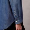 Calvin Klein Vintage Casual Commuter Loose Cotton Denim Shirt Women shirts 47D758G