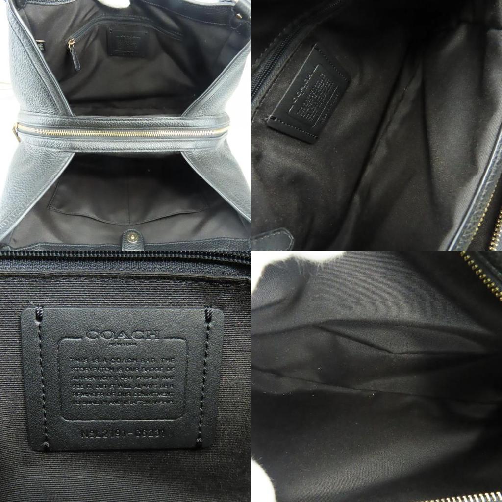 Gebrauchte COACH Tragetasche C6231 Leder Schwarz