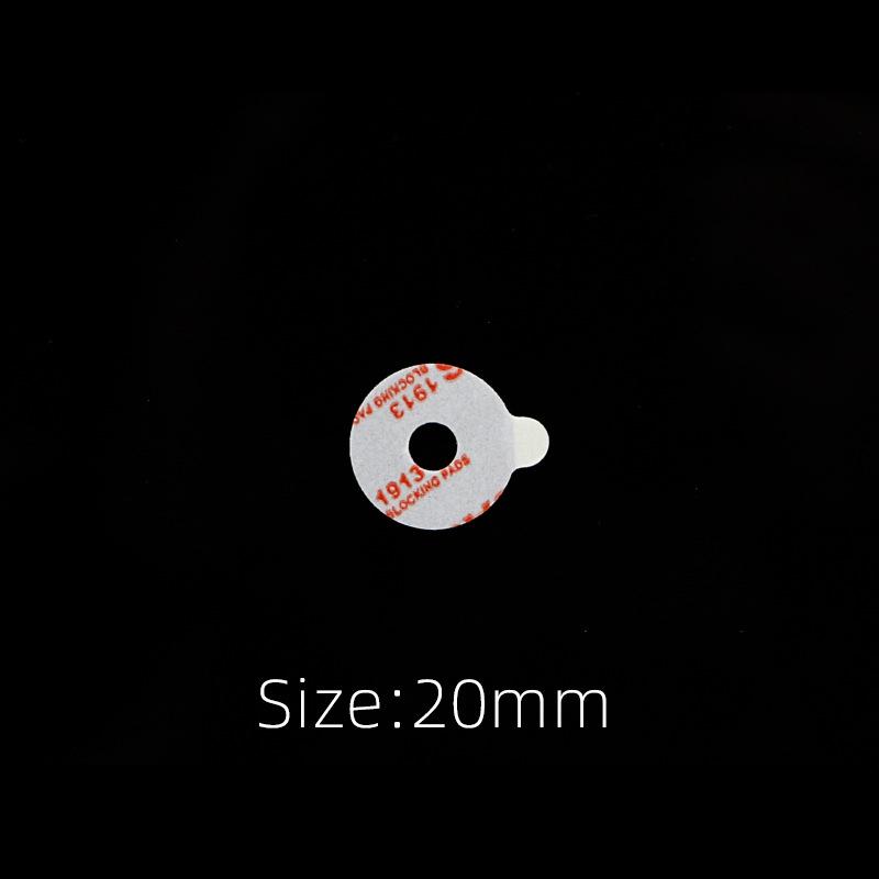 Premium Double-Sided Adhesive Lens Stickers: Non-Slip, Axis-Secure, Ideal for Edging Machines.