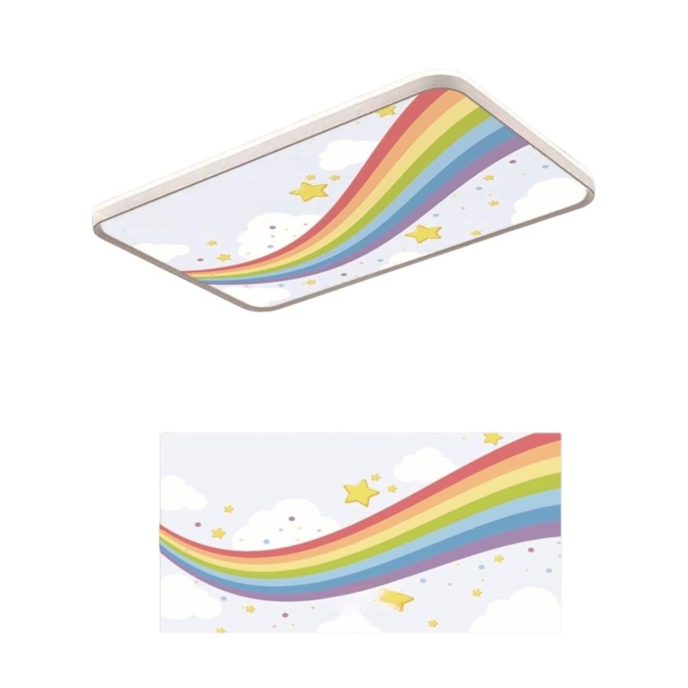 Eye-Protective Ceiling Light Cover Polyester Fabric Light-Blocking Lampshade Office