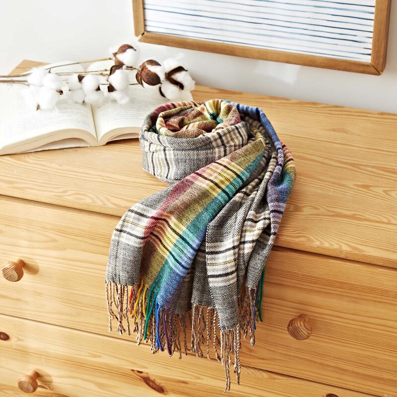 Hengyuanxiang Autumn/Winter Warm Gradient Shawl