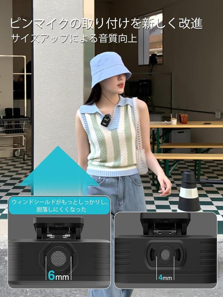 Wireless SYNCO MEGA Lavalier Lapel 8GB Compatible with Continuous Noise Volume Compatible with Video Live and Wireless Lapel Lapel External