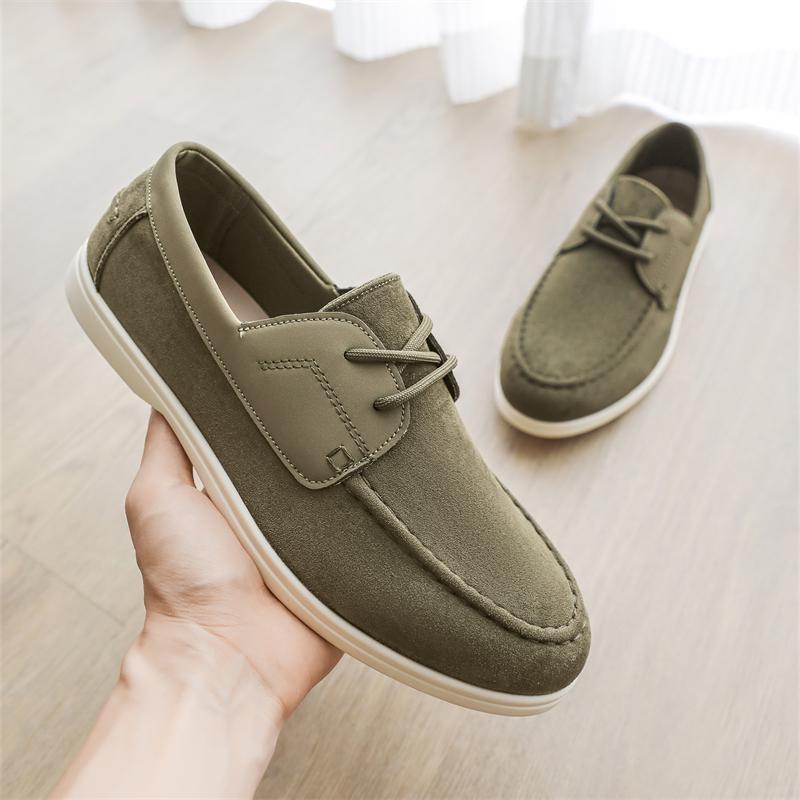Fashion Stylish Mens PU Leather Loafers Casual Sneakers for Men New Arrival Walking Shoes Leisure Walk Moccasins All-match Driving Shoes