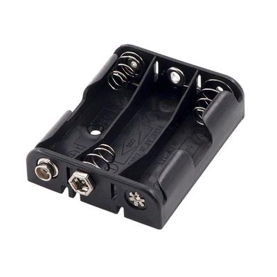 2/3/4/6/8 Slots LR06 Battery Case Holder Battery Storage Box LR06 Battery Holder for Electrical Experiments Physics Teaching