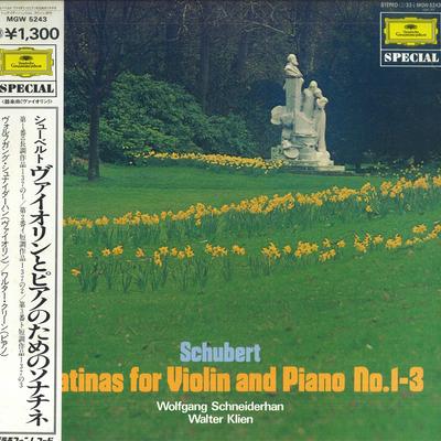LP Record WOLFGANG SCHNEIDERHAN, WALTER KLIEN - Schubert: Sonatina for Violin and P MGW5243 DEUTSCHE GRAMMO Japan Obi Classical Used