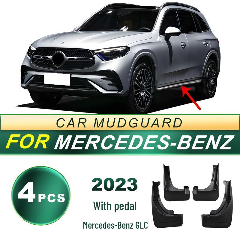 

Брызговики Мерседес-Бенц GLC: Мягкие резиновые брызговики для 23 моделей.