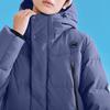 Skechers Windproof Waterproof Oil-Resistant Warm Thick Durable Hooded Long Jacket Men Jackets Deep-Cobalt-Blue P424M066-02QT