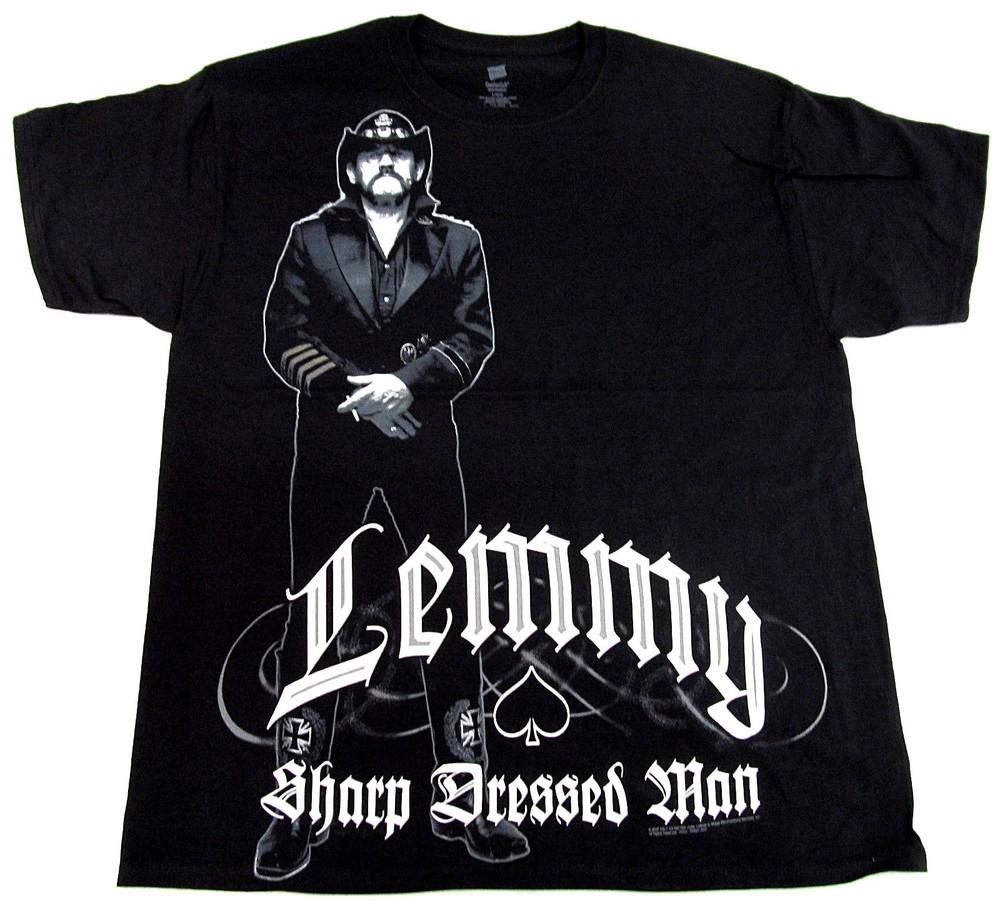 LEMMY STANCE T-shirt Ian Kilmister MOTORHEAD Heavy Metal Tee Adult SMALL New Unisex T-Shirt XXXXL