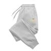 Italia-it Men Jogger Pants Pocket Italia Badge Print, Italy Emblem Graphic on Leg, Elastic Drawstring Soft Sweatpants for Daily Casual Outings