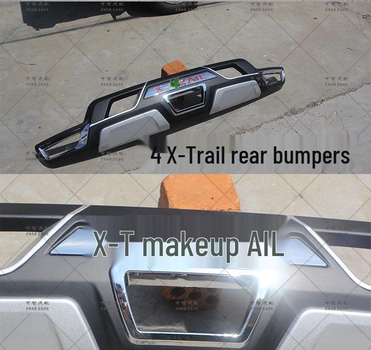 14-Model X-Trail Bumper Guard: Front & Rear Decorative Protection Bars