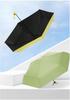 50% Off Macaron Capsule Umbrella: 6-Rib Sunshade & 8-Rib Folding Sunny/Rainy Day Umbrella with Black Glue Sun Protection.